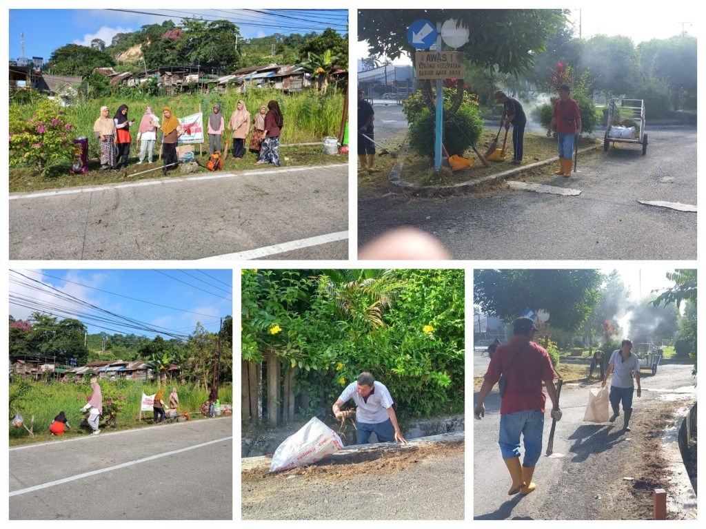 Pelaksanaan Gotong Royong di RT. 25, 27 dan 29