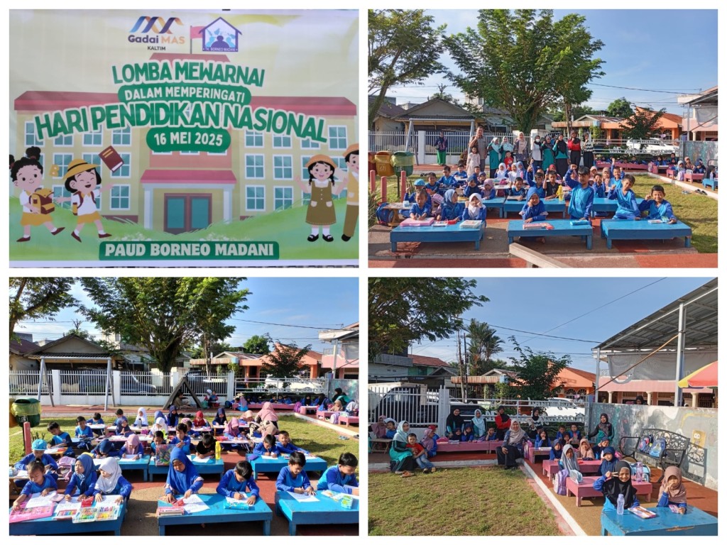 Lomba Mewarnai dalam rangka memperingati Hari Pendidikan Nasional 16 Mei 2025