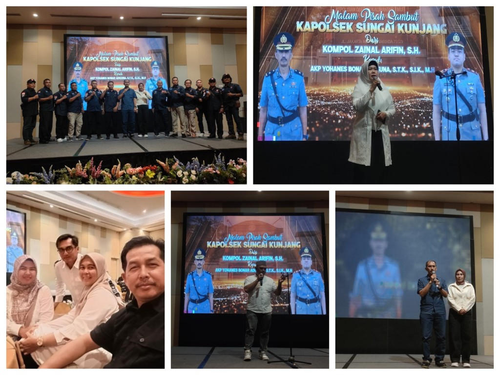 Malam Pisah Sambut Kapolsek Sungai Kunjang