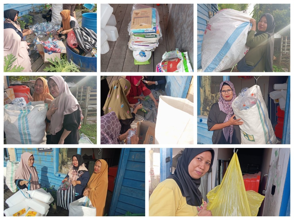 Pengurus Bank Sampah Deluga Hijau