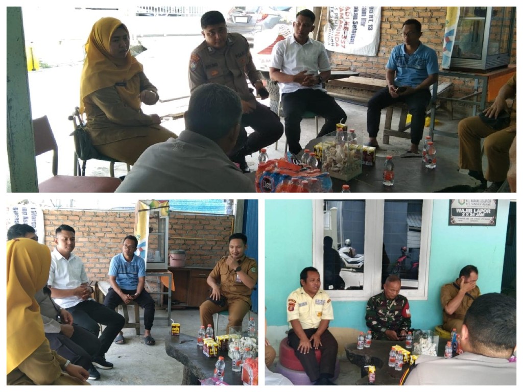 Mediasi terkait permasalahan lingkungan di sekitar wilayah RT. 13