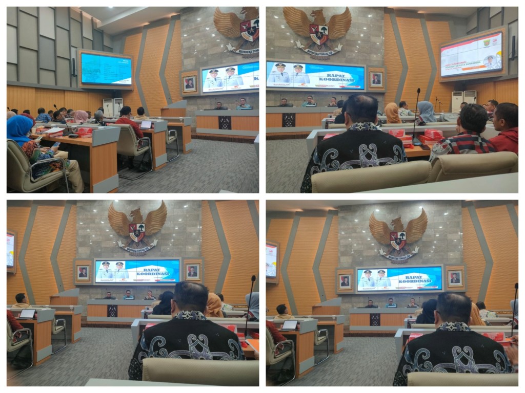 Rapat Koordinasi dipimpin oleh Wali Kota Samarinda