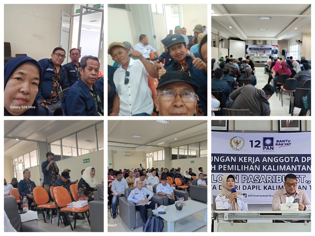 Rapat Pertemuan Silaturahmi dan Rencana Penerimaan Bantuan LPJU Kelurahan Se Kecamatan Sungai Kunjang dan Reses Anggota DPR RI