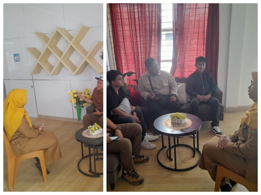 Koordinasi dengan Tim dari Dinas PUPR Kota Samarinda terkait Checklist Calon Penerima Manfaat Tangki Septic Individual