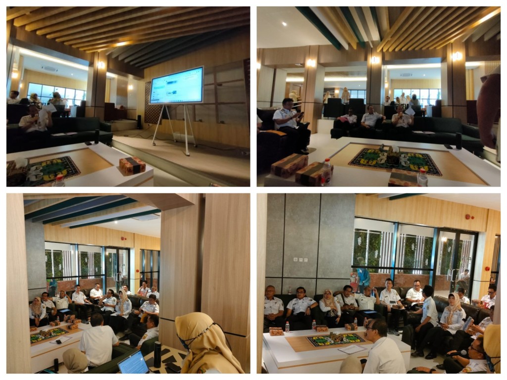 Diskusi draft presentasi rencana kerja TA 2026