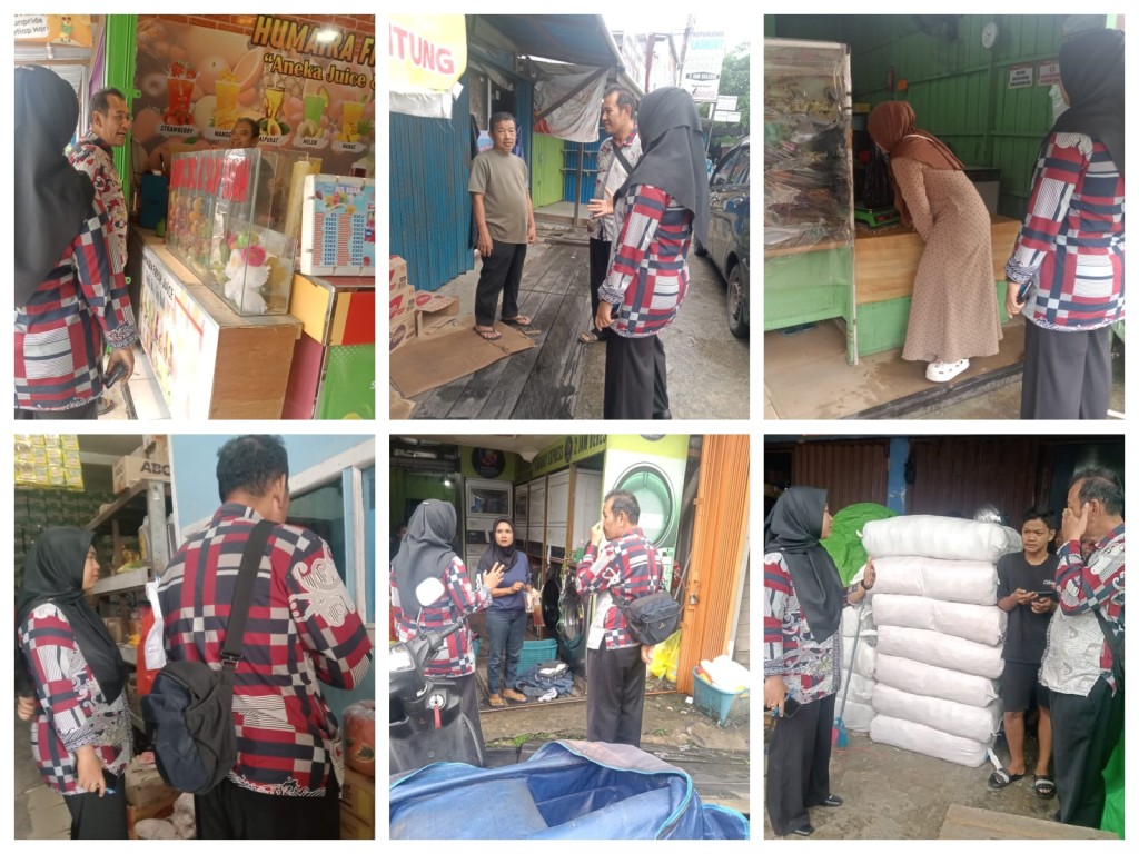Himbauan Kebersihan kepada pelaku usaha /pemilik toko di sepanjang Jl. Ulin
