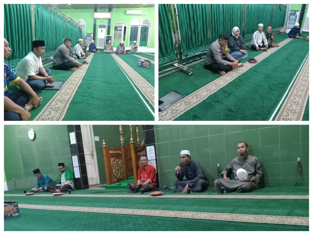 Sosialisasi pembangunan asrama santri pondok pesantren Langit - Langit di RT. 35