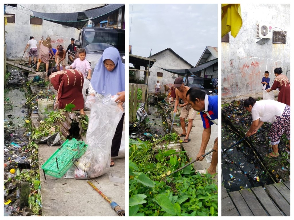 Pelaksanaan Gotong Royong di RT. 32