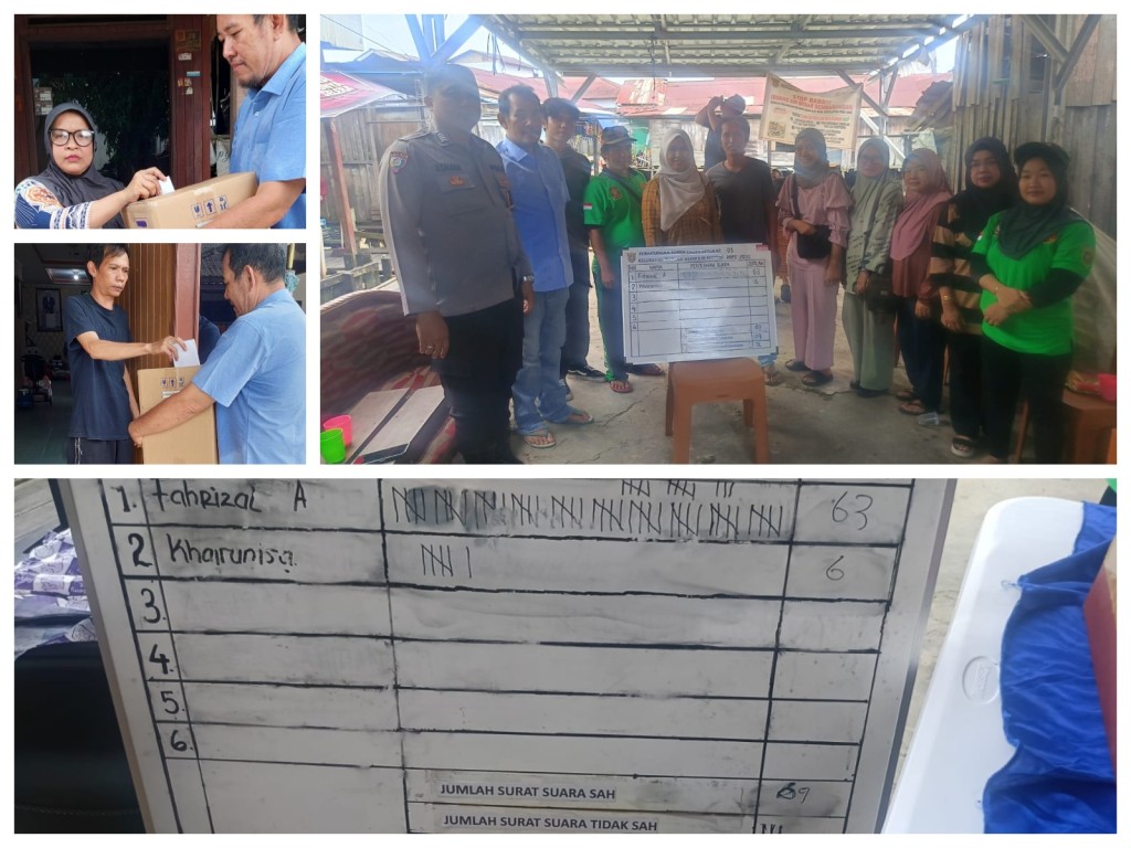Pelaksanaan Pemilihan Ketua RT. 03 Kelurahan Karang Asam Ilir periode 2025 - 2030