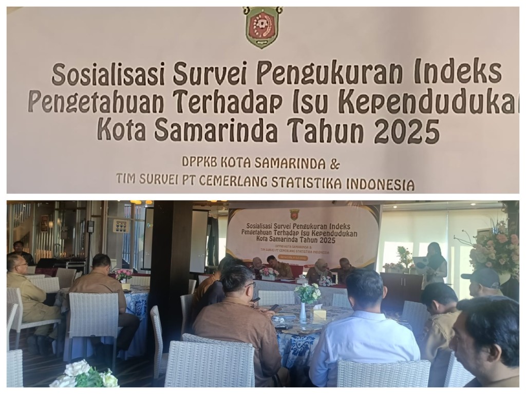 Sosialisasi Survei Pengukuran Indeks Pengetahuan Terhadap Isu Kependudukan Kota Samarinda Tahun 2025