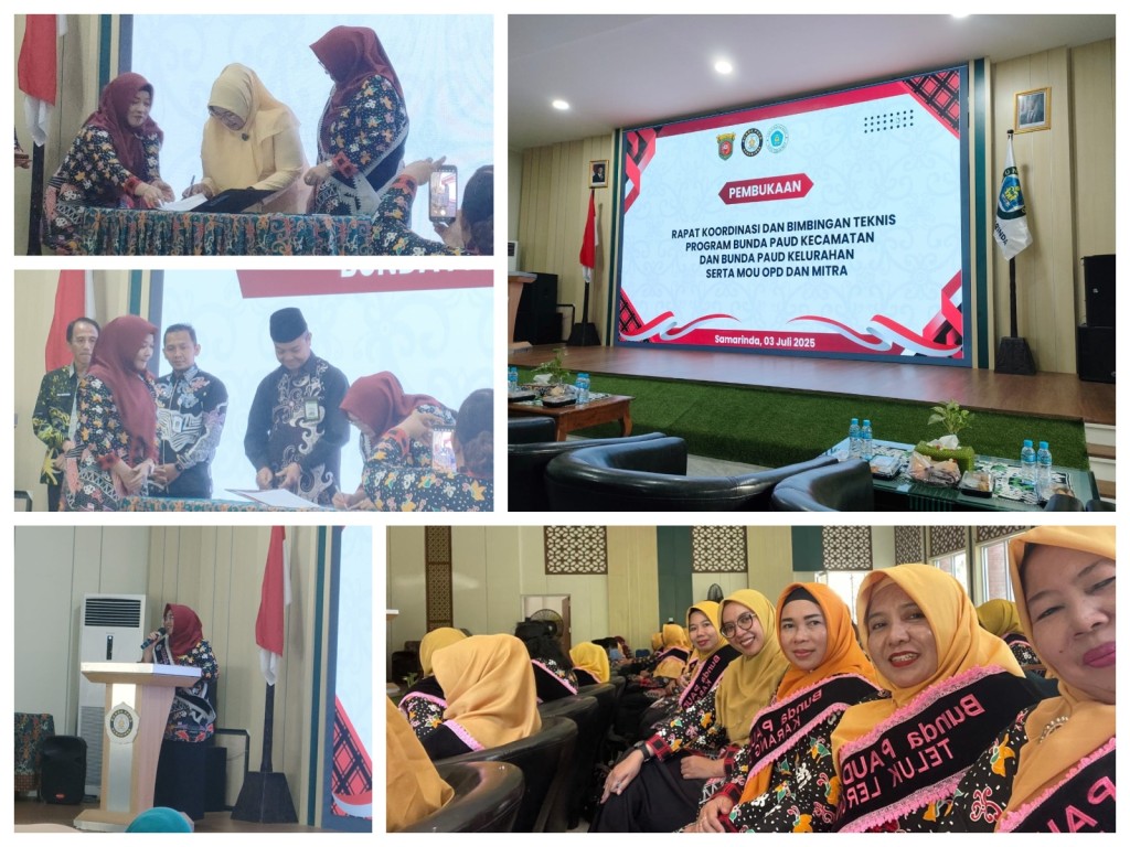 Rapat koordinasi dan bimtek peran Bunda PAUD