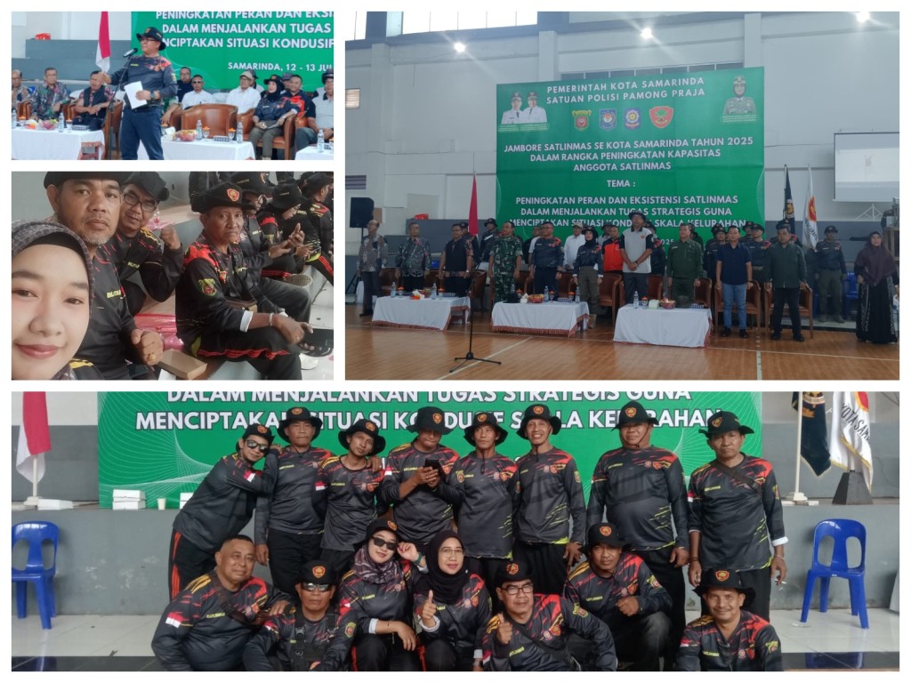 Jambore Satlinmas Kota Samarinda Tahun 2025