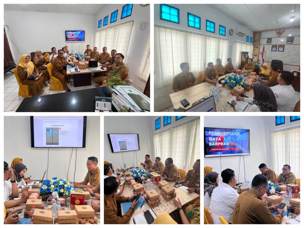 Rapat koordinasi terkait permohonan fasilitasi evaluasi sapras RG