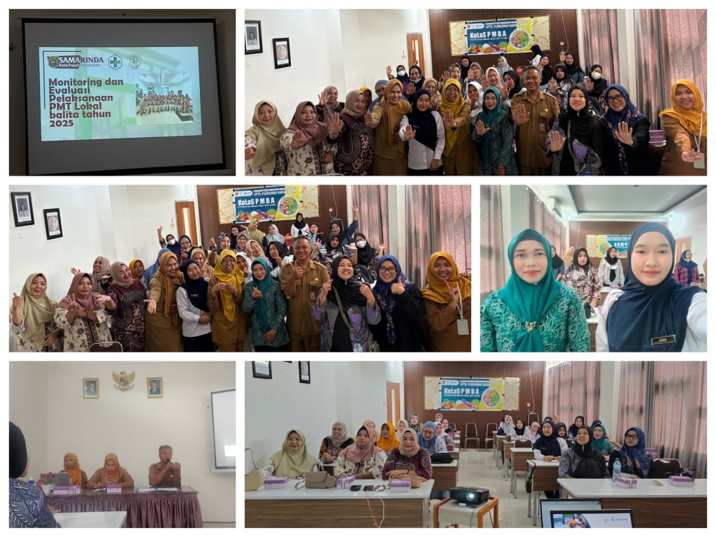 Monitoring dan Evaluasi Pelaksanaan PMT Pangan Lokal Balita dan Sosialisasi Integrasi Layanan Primer
