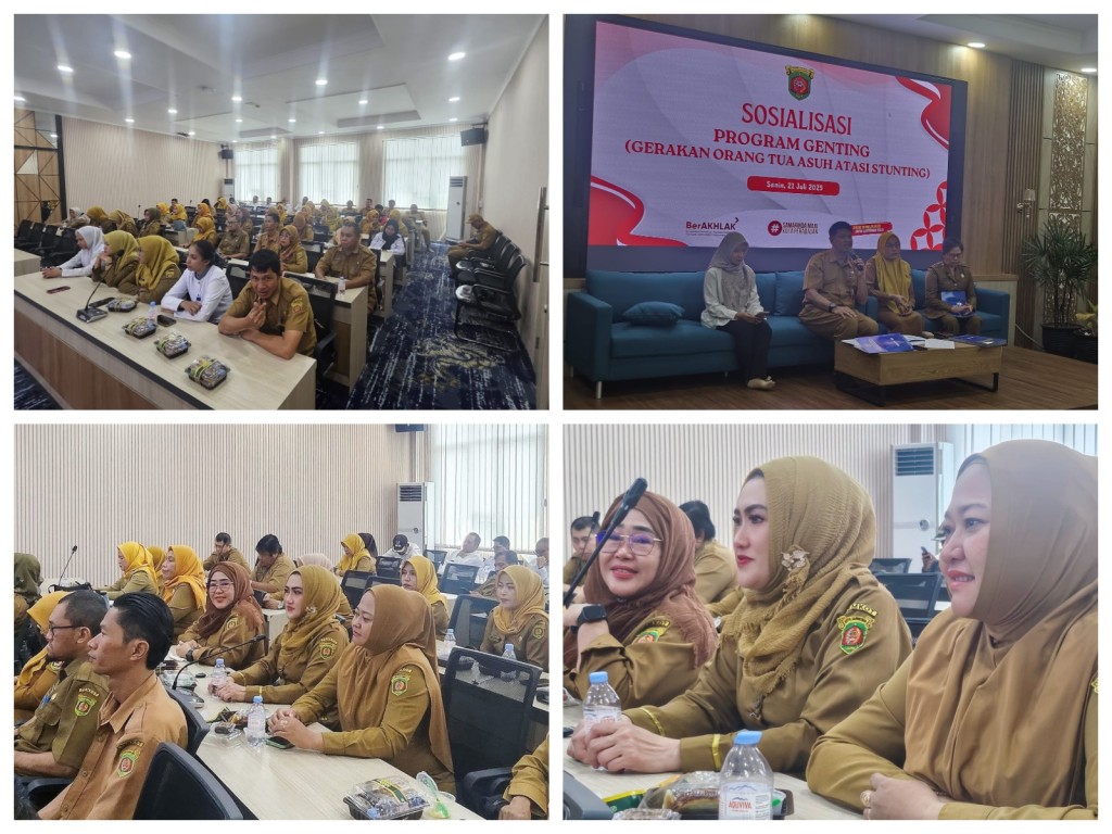 Sosialisasi Program GENTING (Gerakan Orang Tua Asuh Cegah Stunting) Tingkat Kota Samarinda