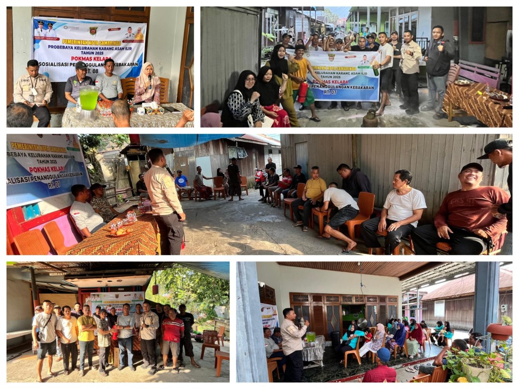 Pelaksanaan Kegiatan Probebaya Tahun 2025 di RT. 07 dan 08 Kelurahan Karang Asam Ilir