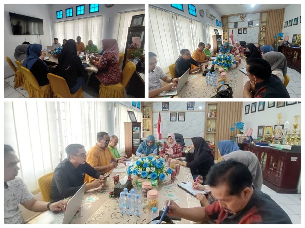 Rapat koordinasi bersama Camat Sungai Kunjang