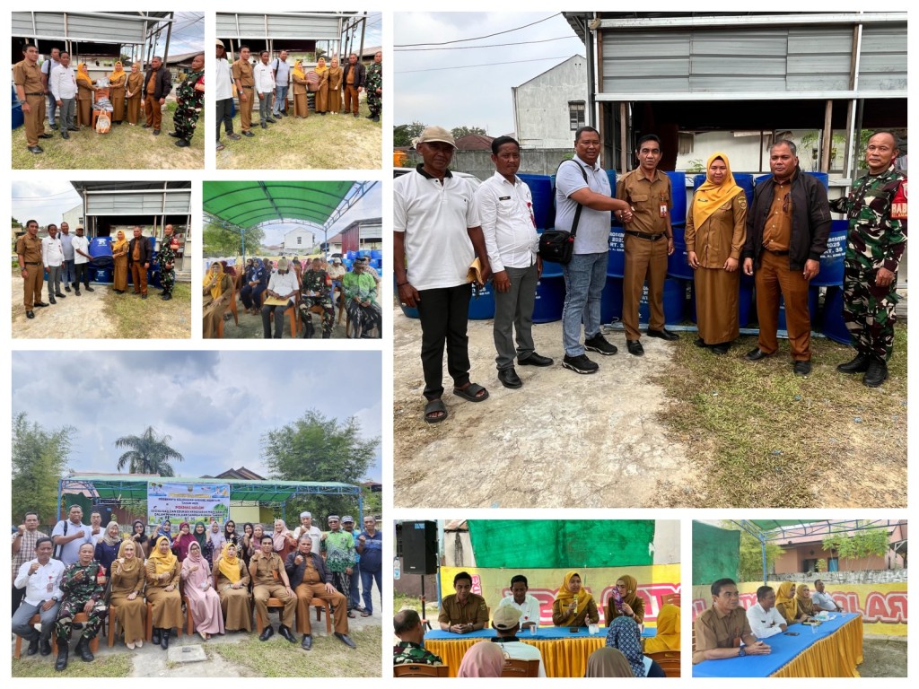 Sosialisasi Pengelolaan Sampah pada Program Probebaya  dan  Serah terima barang Non Infrastruktur Bidang Sapras Probebaya