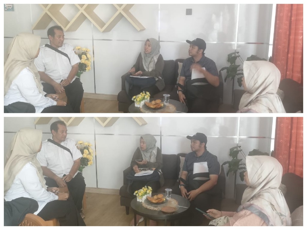 Koordinasi dengan Petugas Pendata Lapangan dan Petugas Pemeriksa Lapangan dari BPS Kota Samarinda