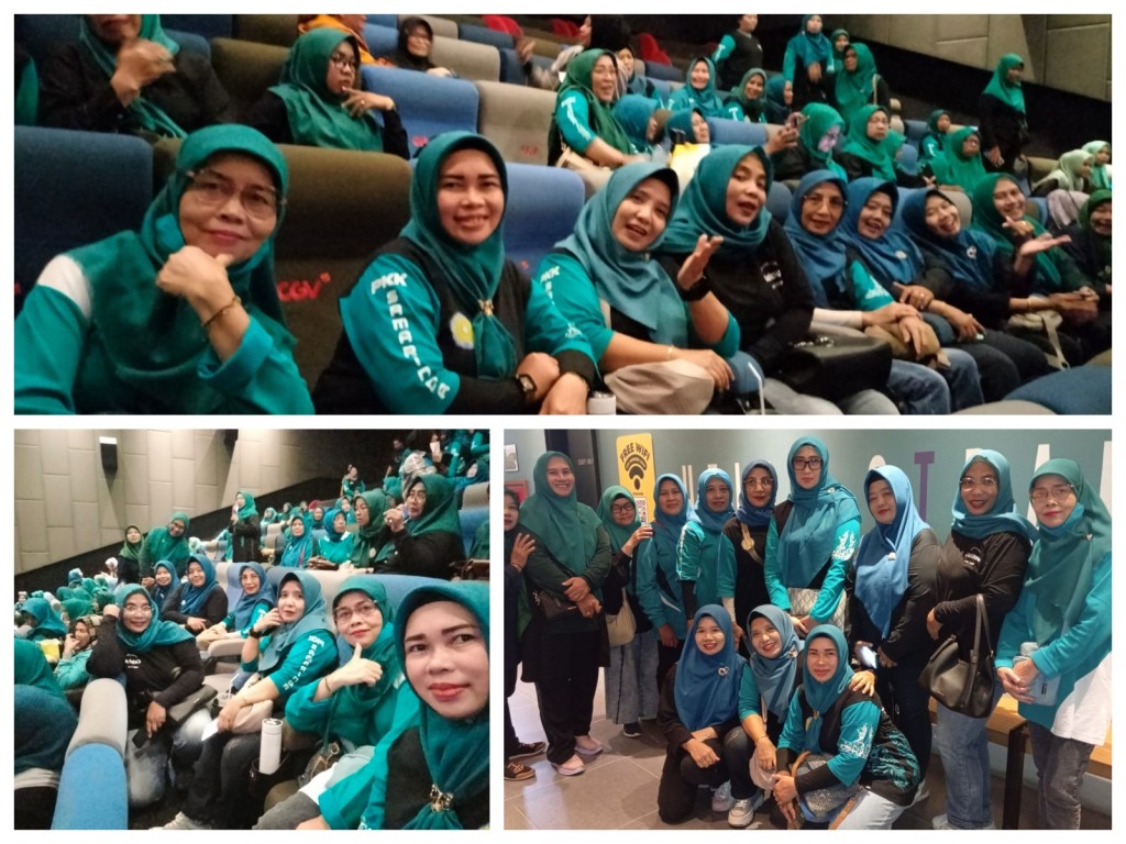 Nonton bareng Film BELIVE Korem 0901/Samarinda Tim Penggerak PKK Se Kota Samarinda