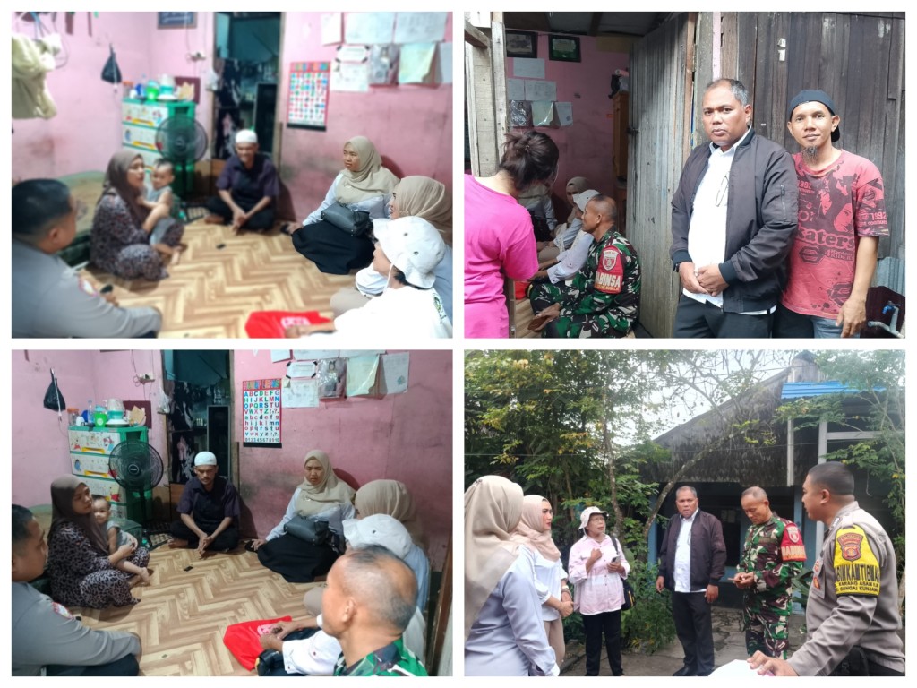 Koordinasi lapangan dengan PSM Kelurahan Karang Asam Ilir terkait permasalahan sosial di RT. 07