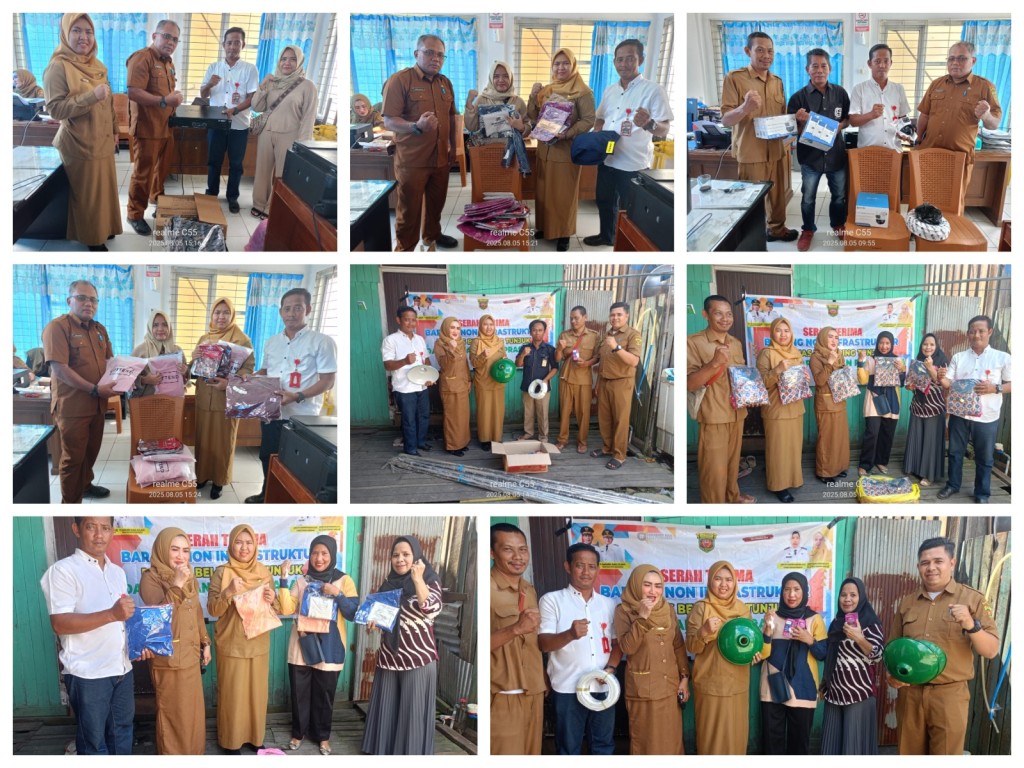 Serah terima barang Non Infrastruktur Bidang Sapras Probebaya Tahun 2025