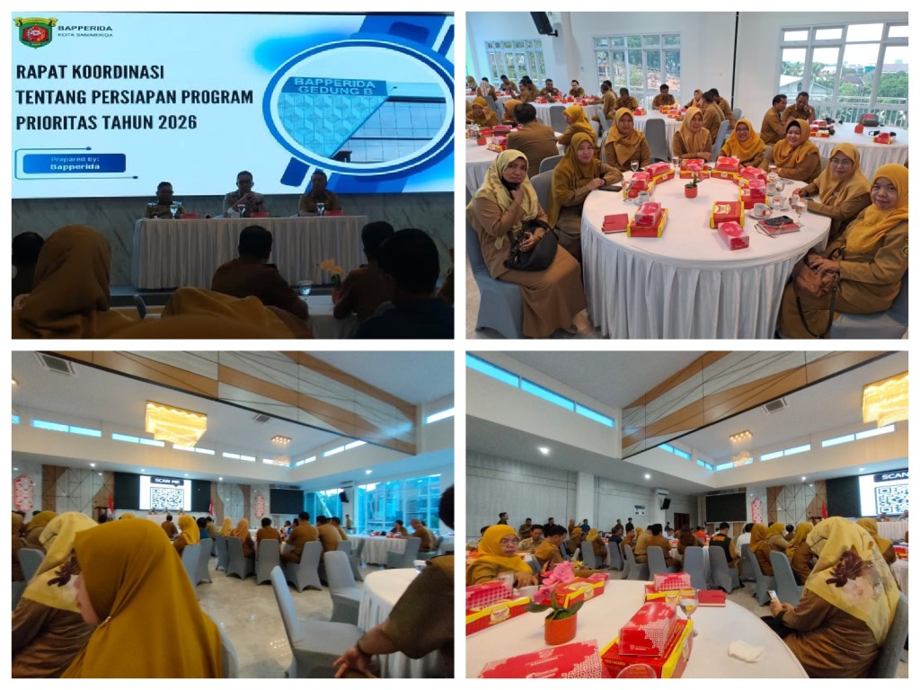 Rapat koordinasi terkait persiapan program prioritas tahun 2026