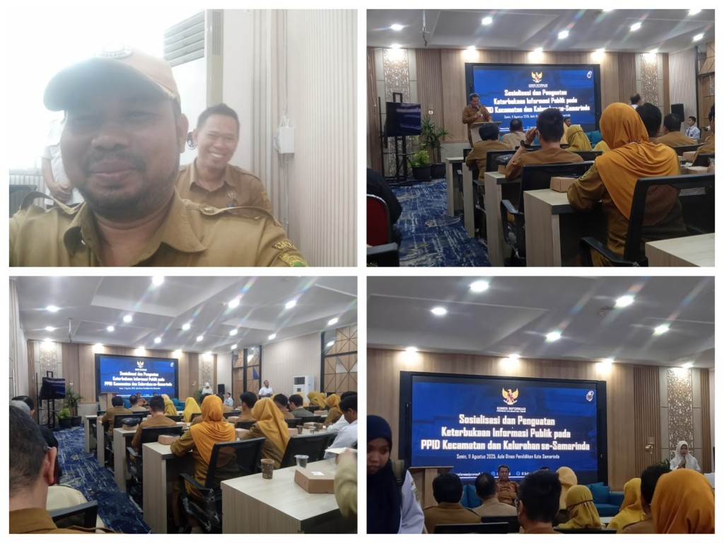 Sosialisasi dan Penguatan Keterbukaan Informasi Publik pada PPID Kecamatan dan Kelurahan Se Samarinda