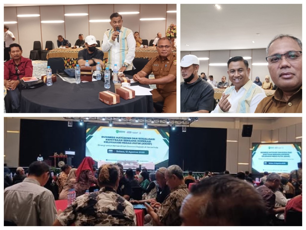 Sosialisasi Kemitraan Usaha Koperasi Kelurahan Merah Putih