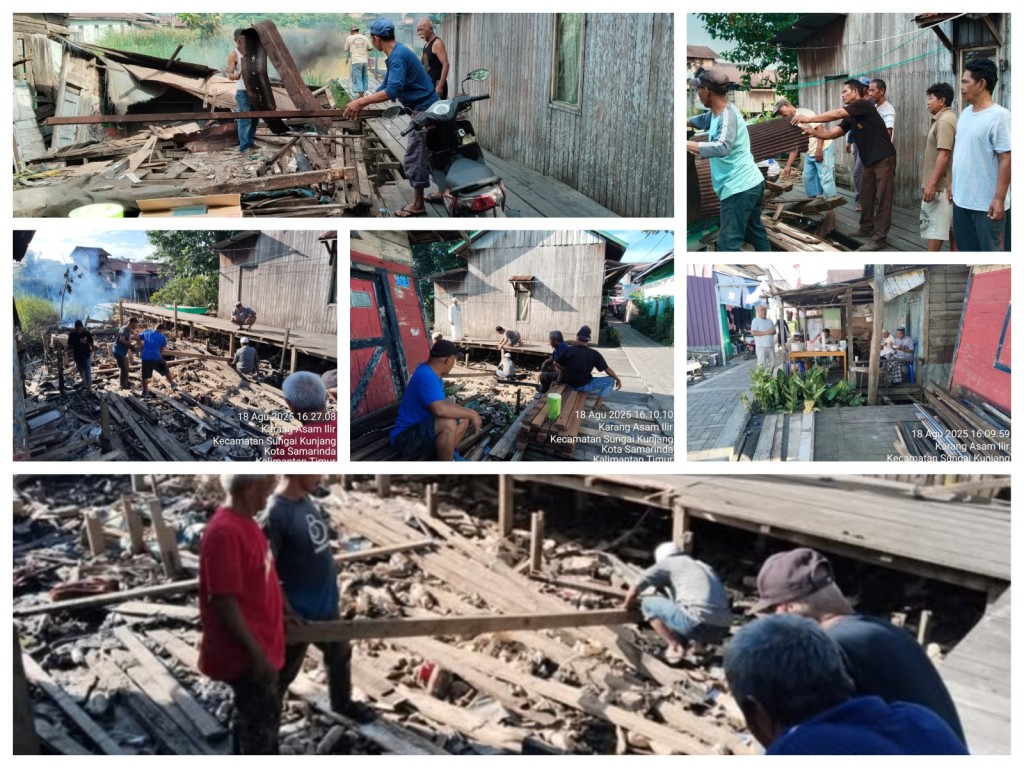 Pelaksanaan Gotong Royong di RT. 02