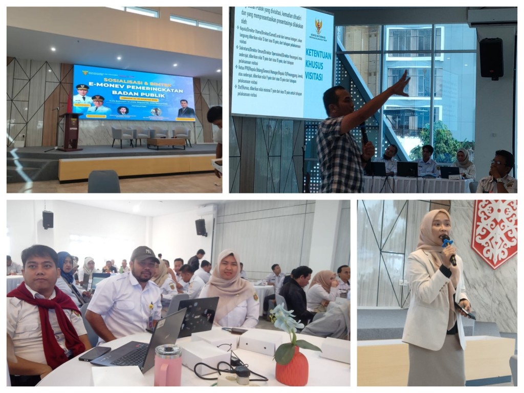 Sosialisasi dan Bimtek E-Monev Pemeringkatan Badan Publik di Lingkungan Pemerintah Kota Samarinda Tahun 2025