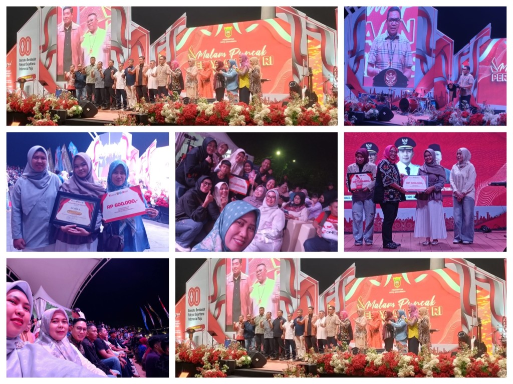 Malam Puncak HUT RI ke 80 dan Penyerahan Hadiah