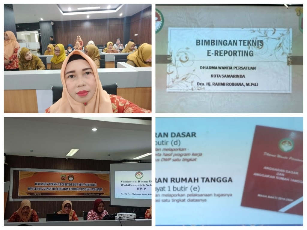 Bimtek E-Reporting DWP Kota Samarinda dan Sosialisasi Cerdas Mengatur Keuangan Keluarga