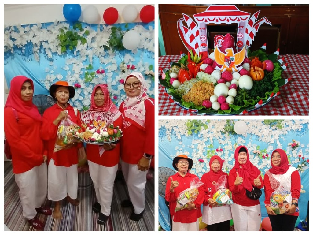 Lomba Nasi Tumpeng dan Karaoke Kader Kader PLKB