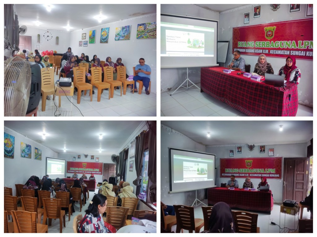 Pertemuan kader kesehatan masyarakat dalam rangka pemberdayaan masyarakat serta verifikasi STBM di tingkat RT