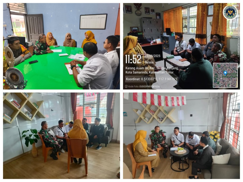 Koordinasi Permohonan Data Siswa Penerima Bantuan Paket Makan Bergizi di SDN 003 dan SDN 009