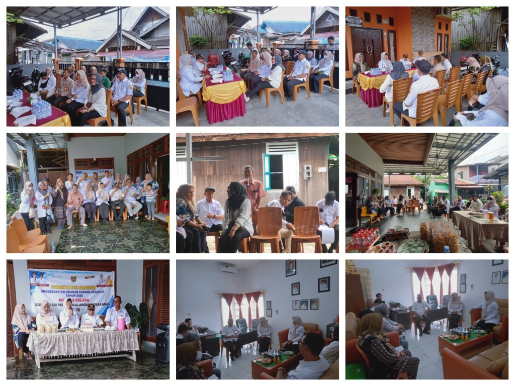 Monitoring dan Evaluasi oleh Kecamatan Sungai Kunjang