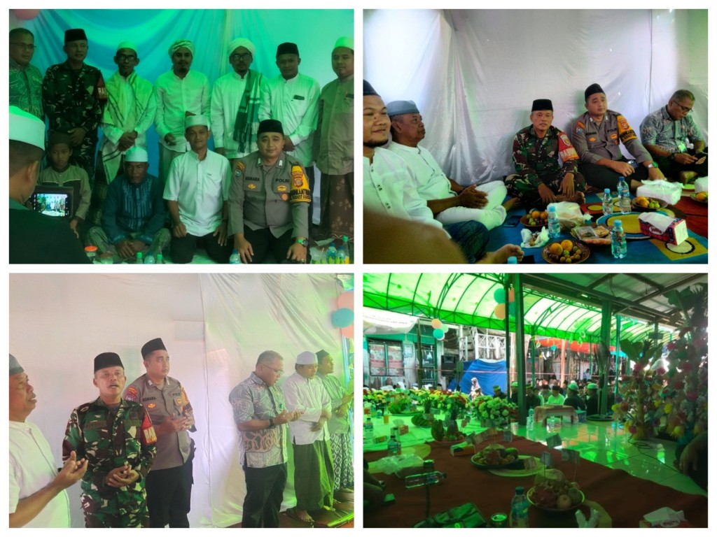 Peringatan Maulid Nabi Agung Muhammad SAW bertempat di TPQ Raudhotul Qur'an RT. 32