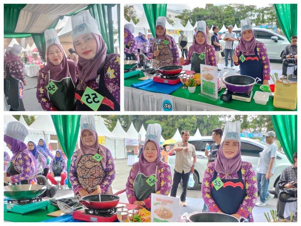 Lomba Memasak Nasi Goreng dalam Rangka Hut HKG-Kota Samarinda