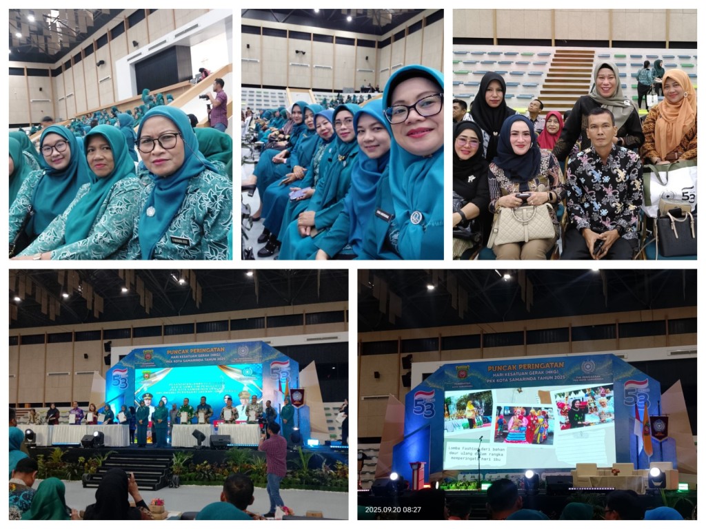 Puncak Peringatan Hari Kesatuan Gerak (HKG) PKK Ke- 53 Tahun 2025