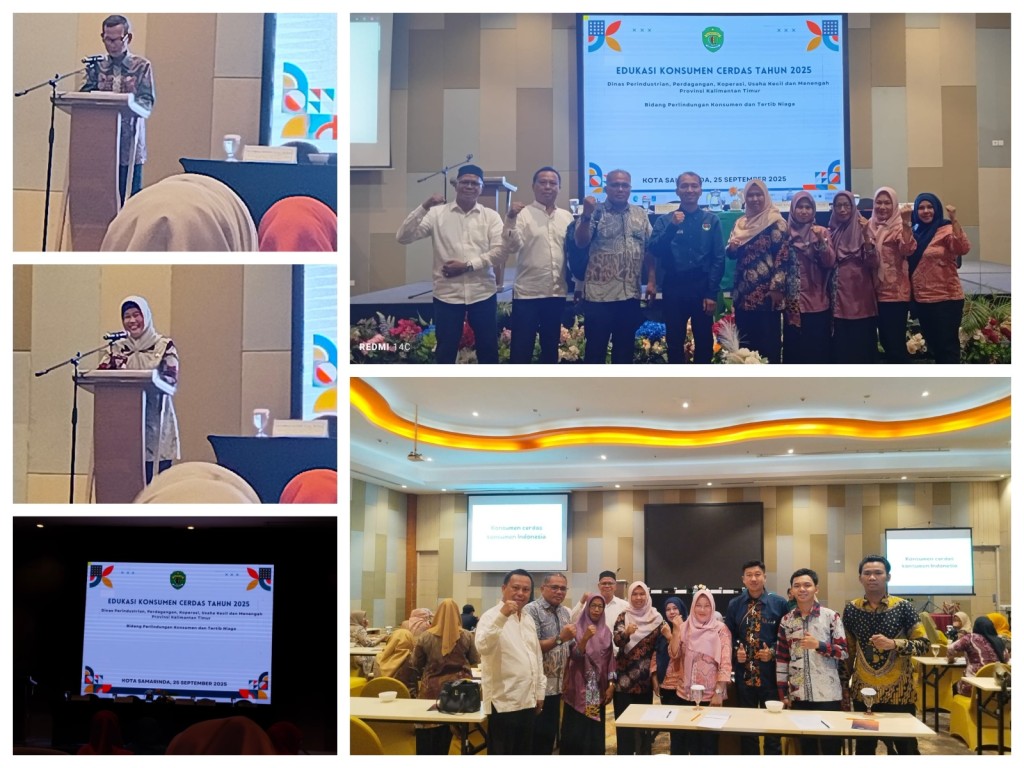 Edukasi Konsumen Cerdas DP2KUKM Provinsi Kalimantan Timur