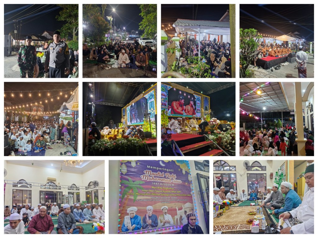 Peringatan Maulid Nabi Muhammad SAW 1447 H/2025 M di Langgar Ar Rahman RT. 34 (Pencerah Guru M.Syarwani) dan di RT. 22 Perum Citra Griya