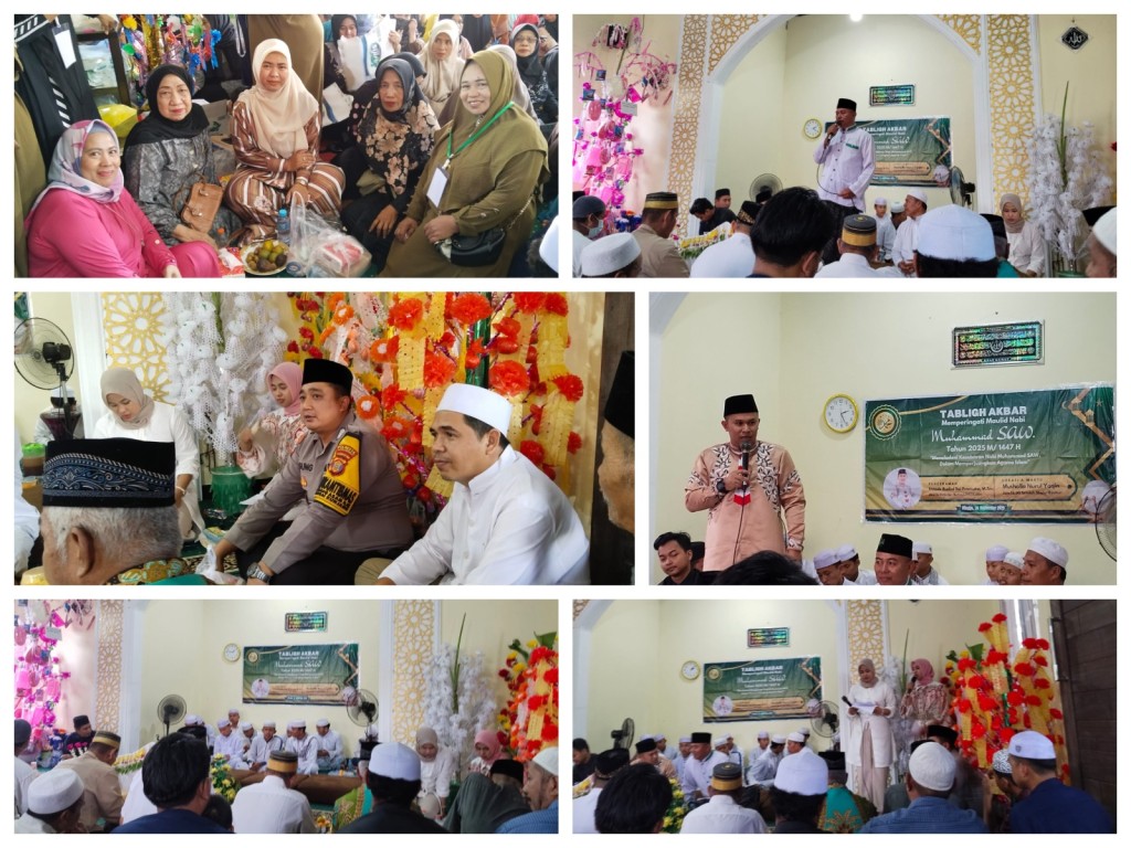 Peringatan Maulid Nabi Muhammad SAW 1447 H/2025 M di Musholla Burul Yaqin RT. 33