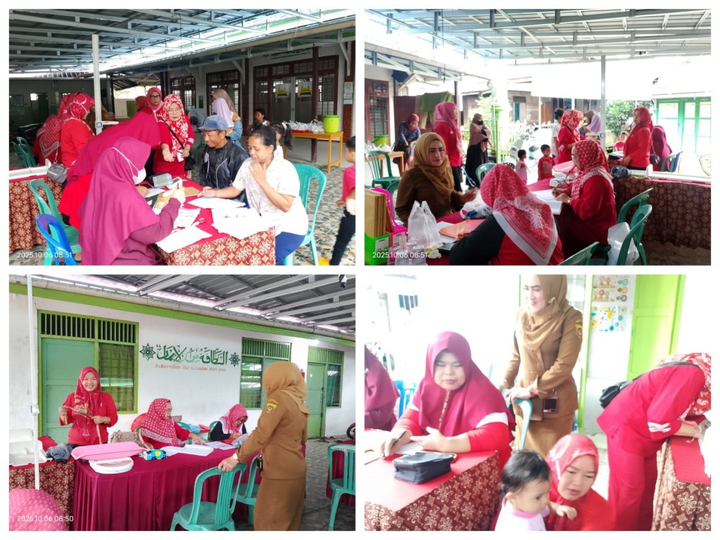 Kunjungan Kasi Kesra ke Posyandu Suplir
