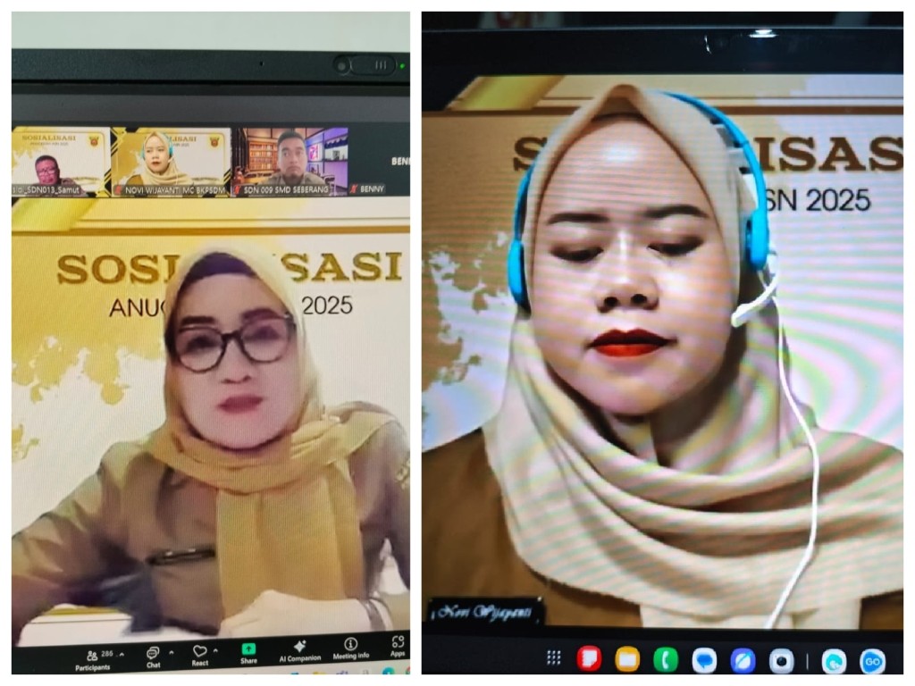 Zoom Meeting Sosialisasi Anugerah ASN 2025