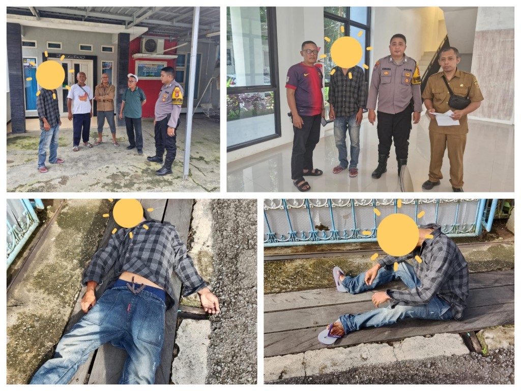 Koordinasi ke Dinas Sosial terkait OT yang meresahkan warga di Wilayah RT. 23