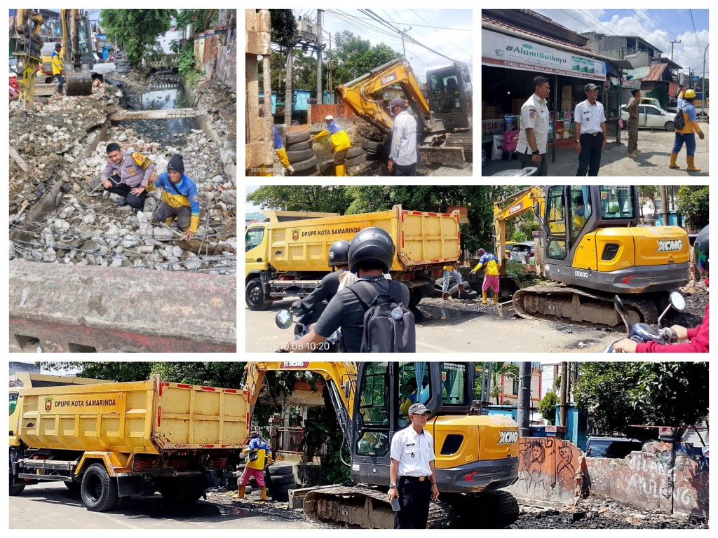 Monitoring ke lokasi ex TPS depan Pasar Kedondong