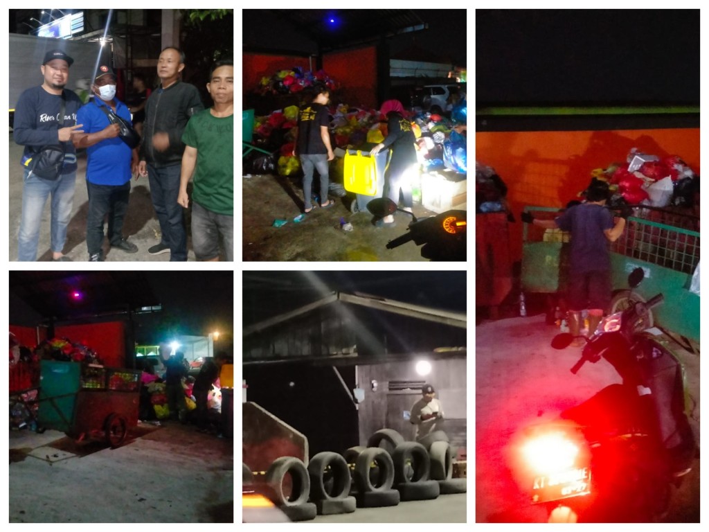 Monitoring ke lokasi ex TPS depan Pasar Kedondong