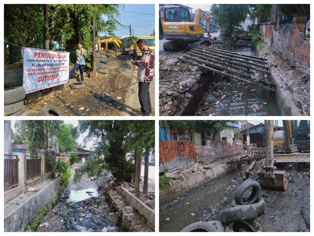 Monitoring ke lokasi ex TPS depan Pasar Kedondong