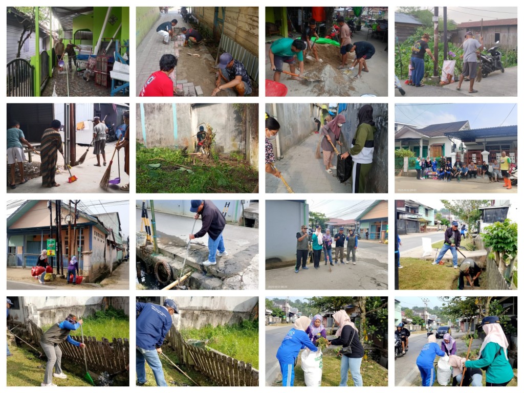 Pelaksanaan Gotong Royong massal